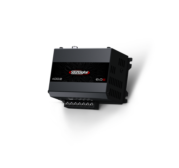 SounDigital 400.2 EVO 6 – 4 ohm 2-kanals slutsteg