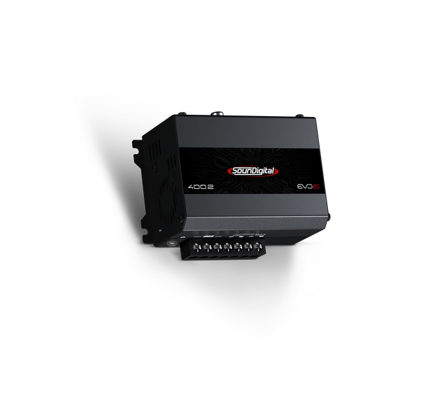 SounDigital 400.2 EVO 6 – 4 ohm 2-kanals slutsteg