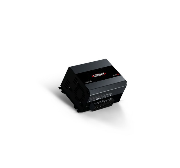 SounDigital 400.2 EVO 6 – 4 ohm 2-kanals slutsteg