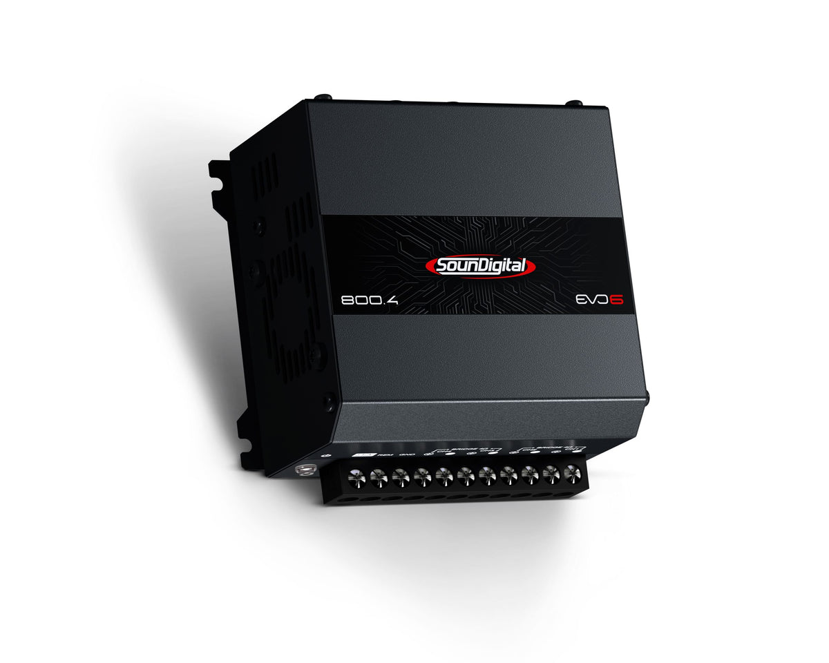 SounDigital 800.4 EVO 6 4 ohm – 4-kanalsförstärkare