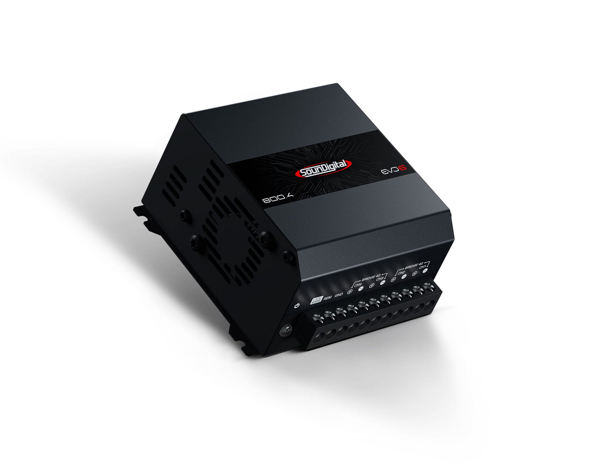SounDigital 800.4 EVO 6 4 ohm – 4-kanalsförstärkare