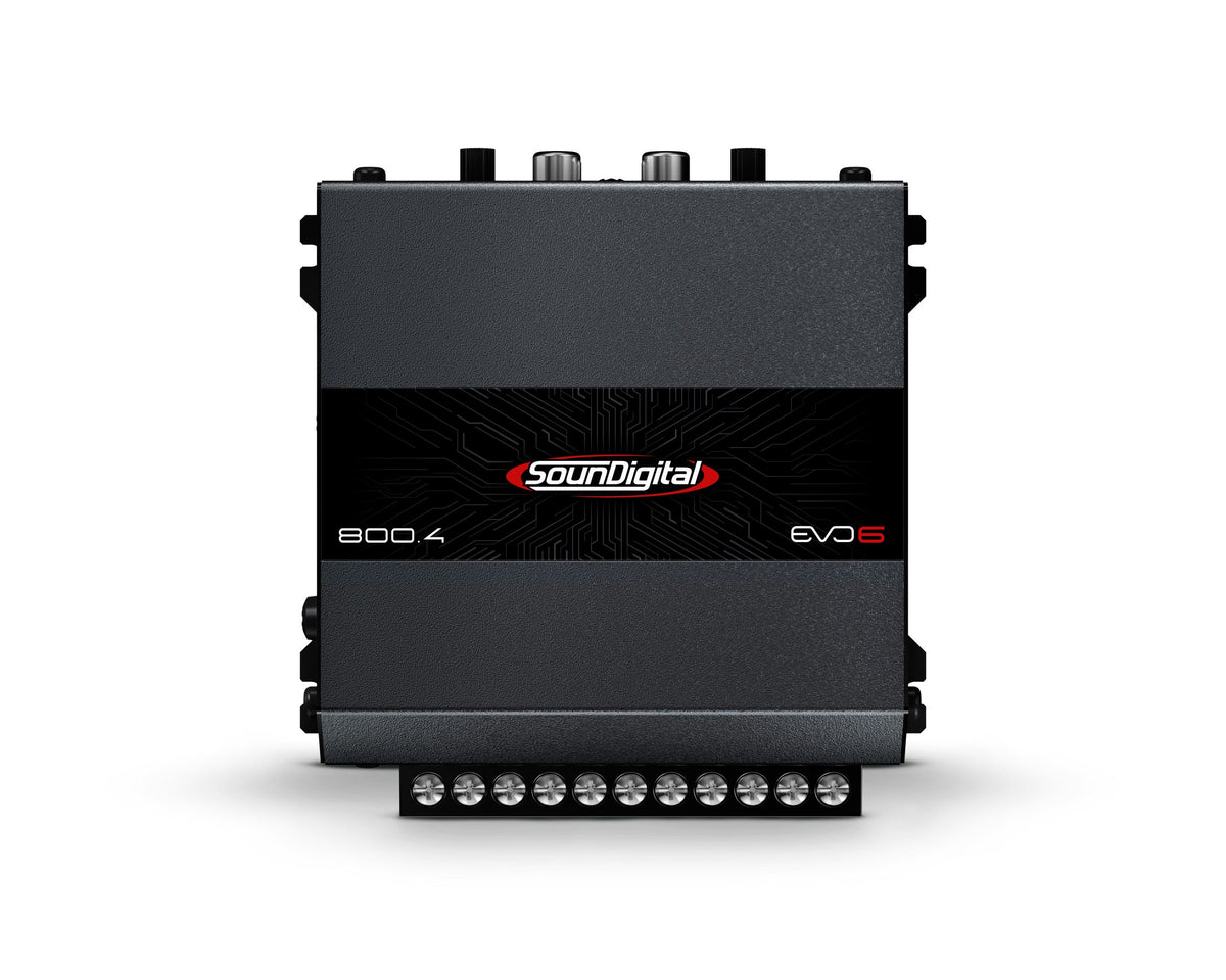 SounDigital 800.4 EVO 6 4 ohm – 4-kanalsförstärkare