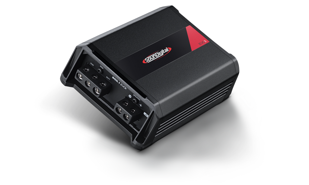 SounDigital 800.1 EVOX monoblockslutsteg – 2 ohm