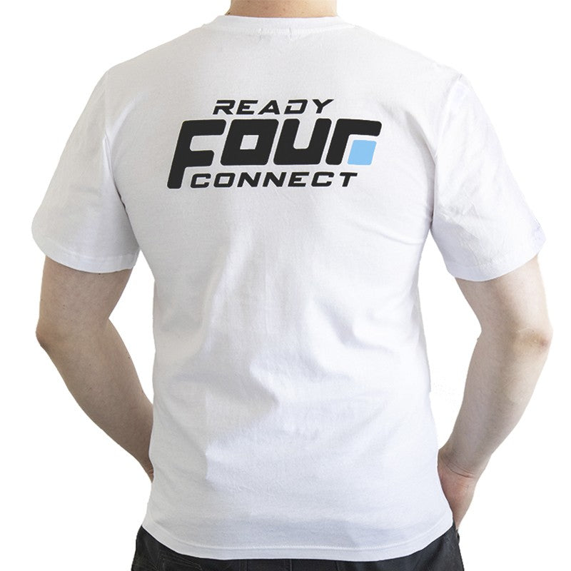 FOUR T-shirt – vit, storlek L