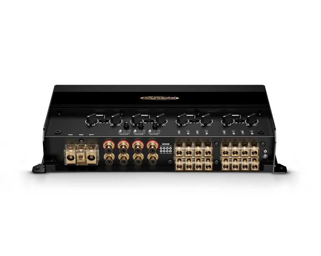 SounDigital 2000.8 GAN Grundarutgåva – 4 ohm