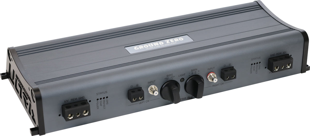 Ground Zero ULTRA A-2 – 2-kanals high-end-slutsteg