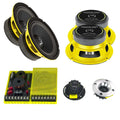 Ground Zero GZCC 2165.2ESQL – 6,5-tums kitsystem med dubbla midbasar