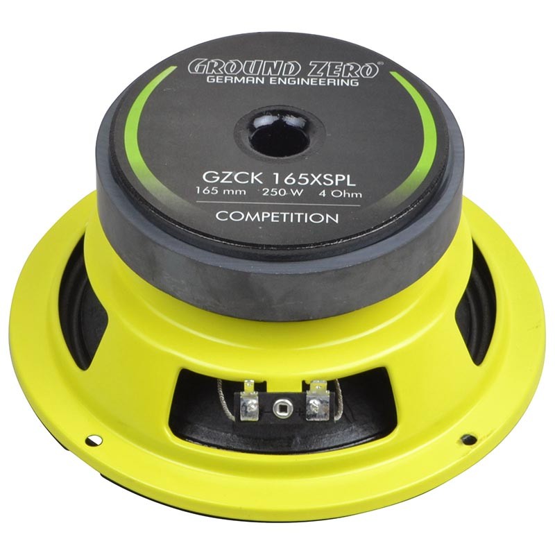 Ground Zero GZCK 165XSPL – 6,5-tums SPL-mellanbas