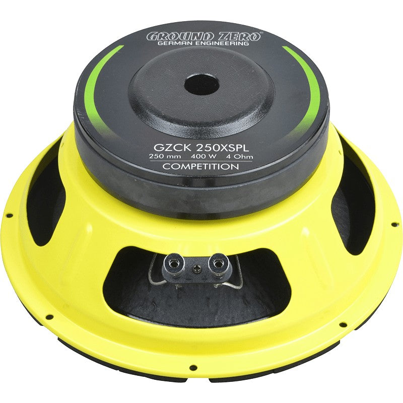 Ground Zero GZCK 250XSPL – 10-tums SPL-mellanbas