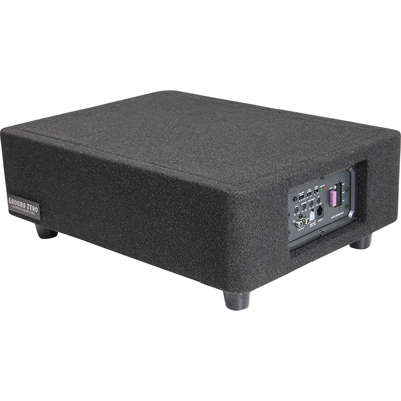 Ground Zero GZCS 25SUB-ACT aktiv 10-tums subwoofer