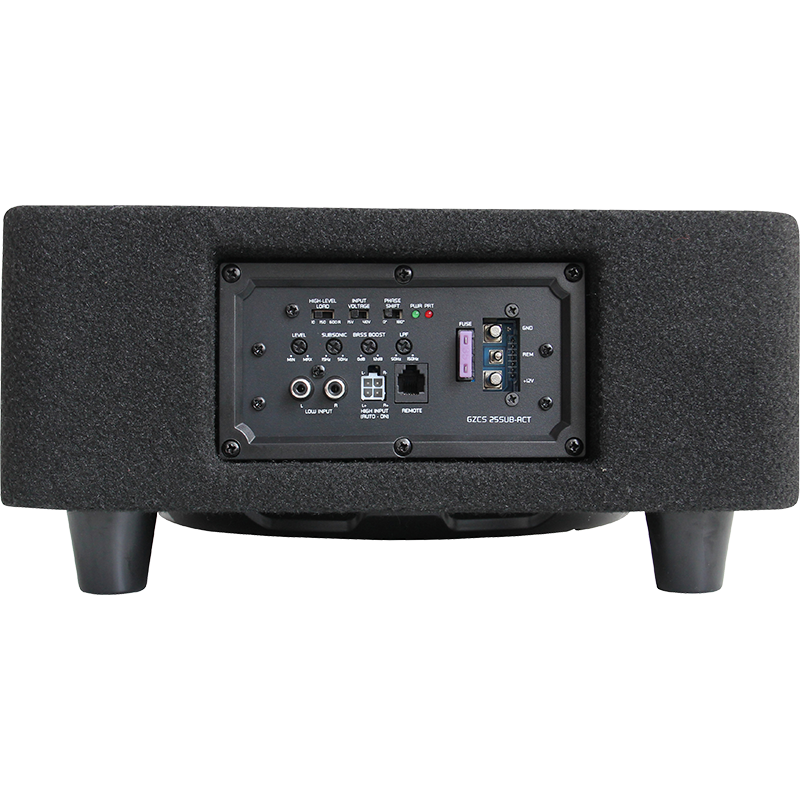 Ground Zero GZCS 25SUB-ACT aktiv 10-tums subwoofer