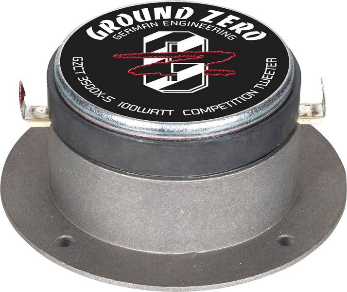 Ground Zero GZCT 3500X-S silverfärgad kompressionsdiskant