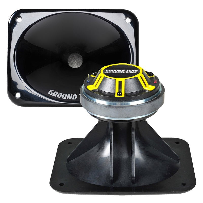 Ground Zero GZCT 5000SPL-B svart kompressionsdiskant