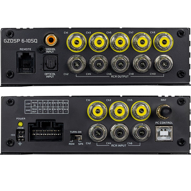 Ground Zero GZDSP 6-10SQ 10-kanals signalprocessor