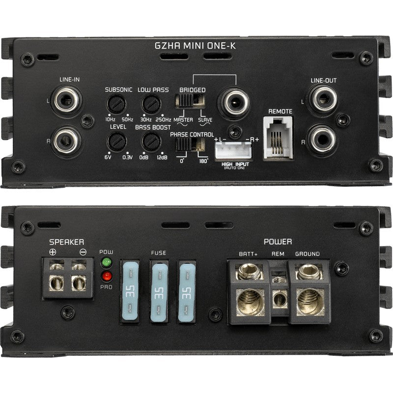 Ground Zero GZHA MINI ONE-K kompakt monoblockslutsteg