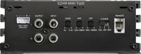 Ground Zero GZHA MINI TWO – kompakt 2-kanals slutsteg