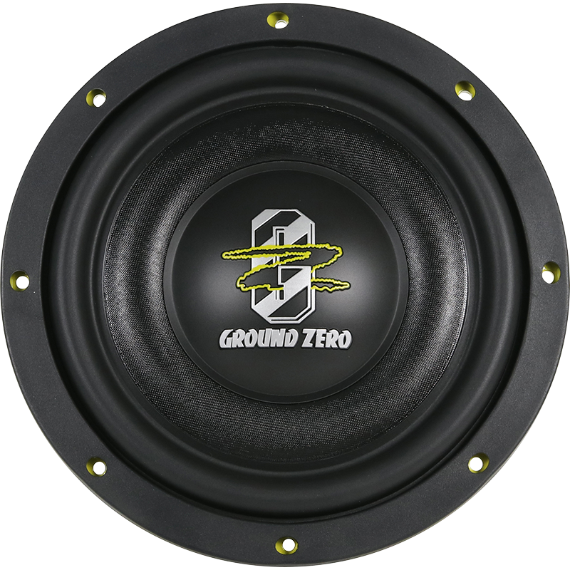 Ground Zero GZHW 10SPL-D2 FLAT 10-tums lågbyggd SPL-subwoofer