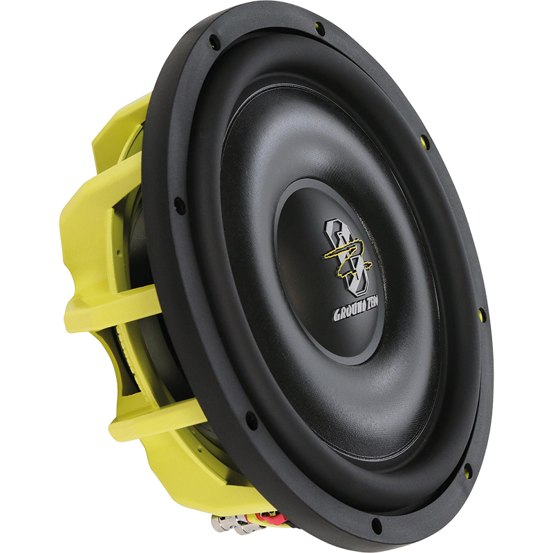 Ground Zero GZHW 12SPL-D2 FLAT 12-tums lågbyggd SPL-subwoofer