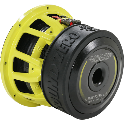 Ground Zero GZHW 20XSPL-D2 8-tums SPL-baselement 2 x 2 ohm