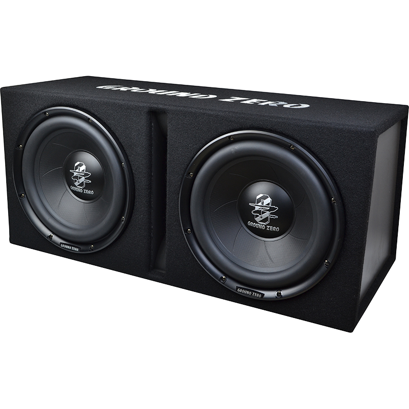 Ground Zero GZIB 2.30BR – portad baslåda med 2 x 12 tum