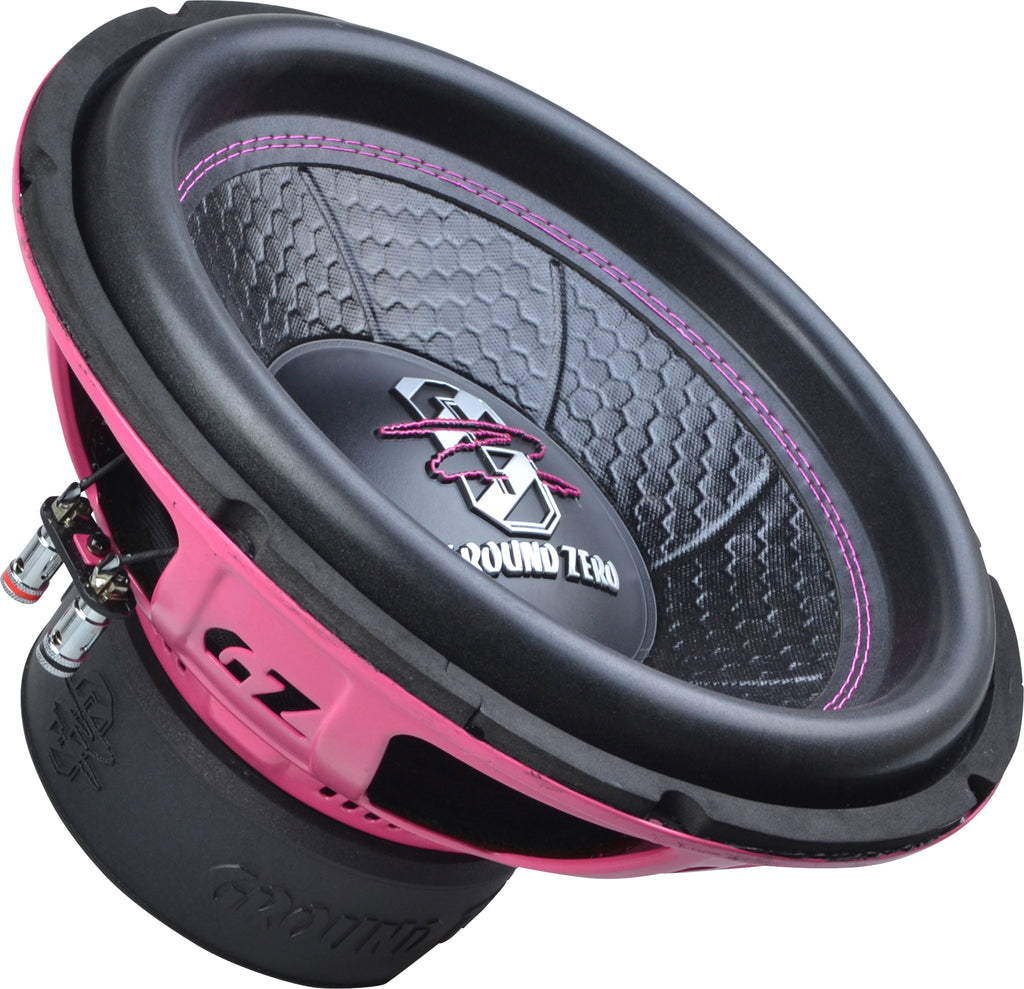 Ground Zero GZIW 12XSPL-D2 rosa 12-tums subwoofer