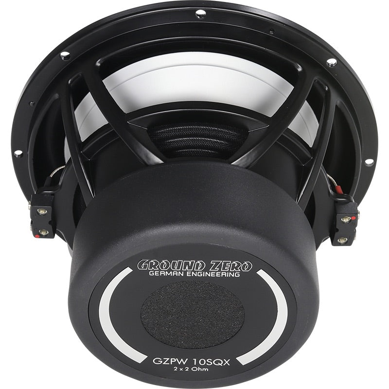 Ground Zero GZPW 10SQX – 10-tums High End SQ-baselement
