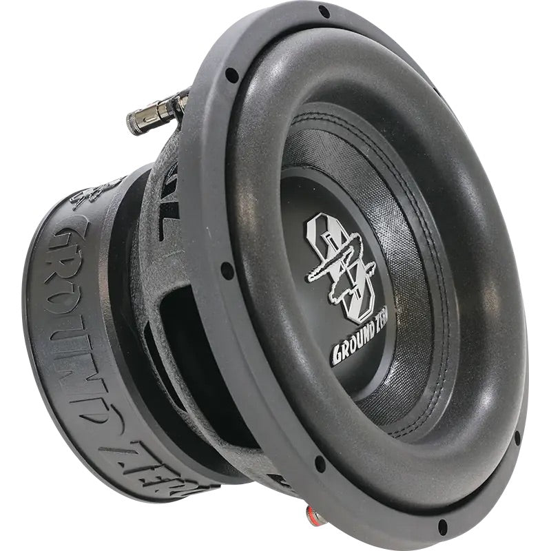 Ground Zero GZRW 25-D2 – 10-tums subwoofer, 2 x 2 ohm