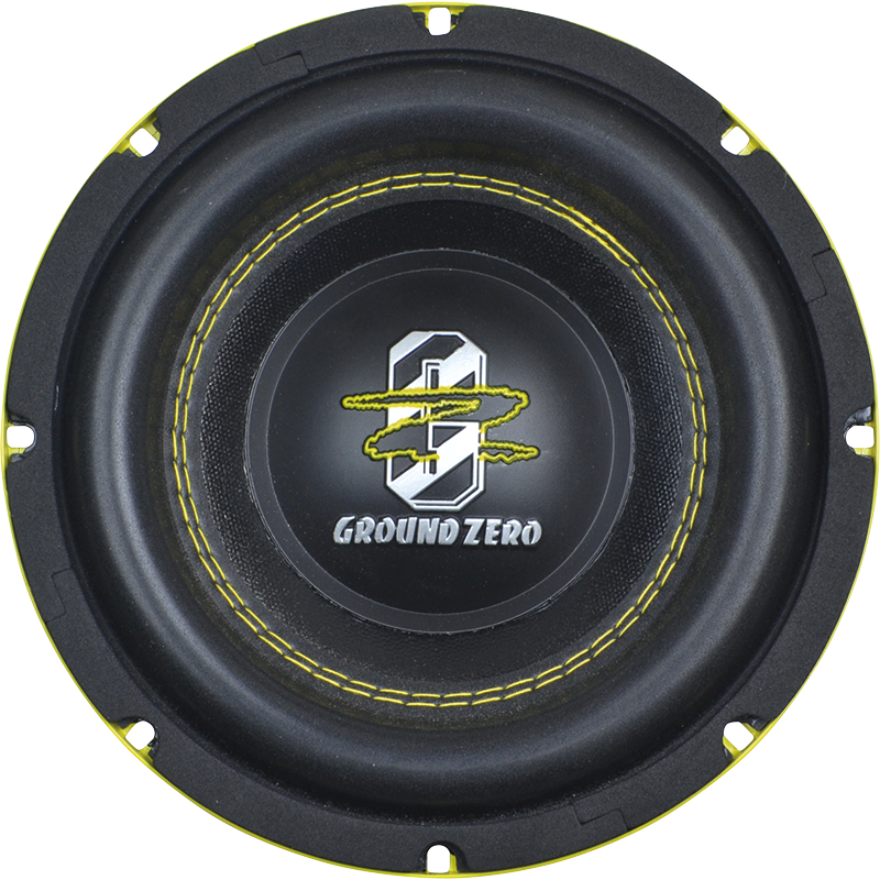 Ground Zero GZRW 8XSPL 8-tums SPL-subwoofer 2 x 2 ohm