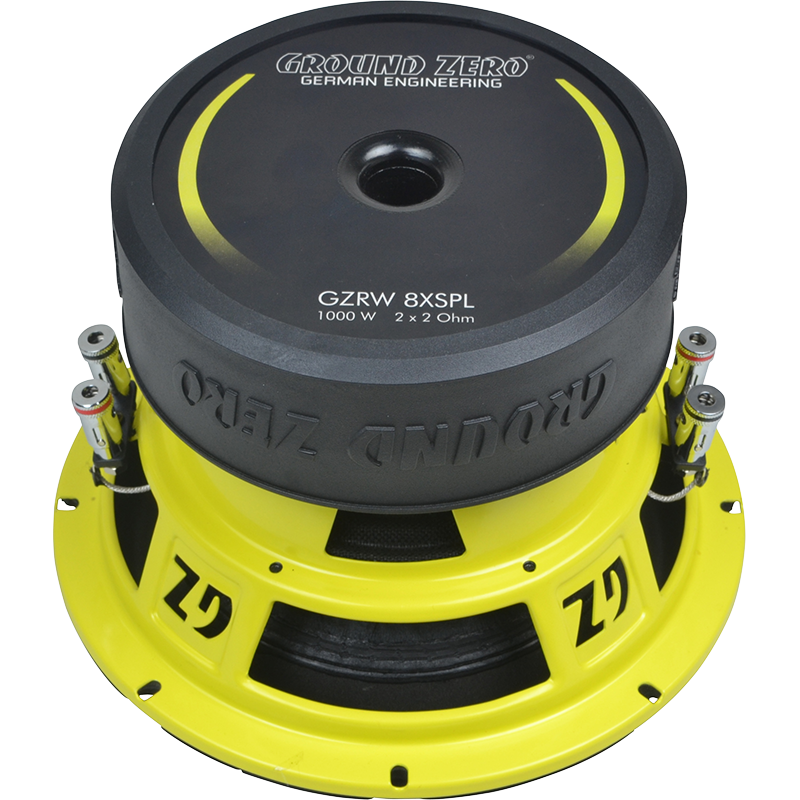 Ground Zero GZRW 8XSPL 8-tums SPL-baselement 2 x 2 ohm