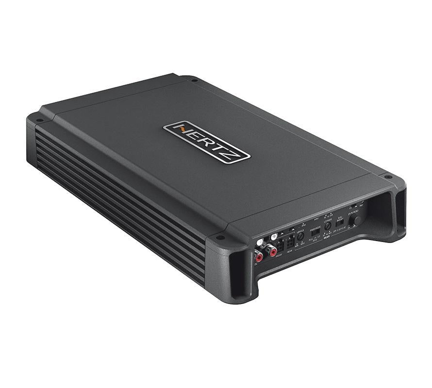 Hertz HCP-5D, 5-kanals Klass D-förstärkare 4x105 W + 1x330 W