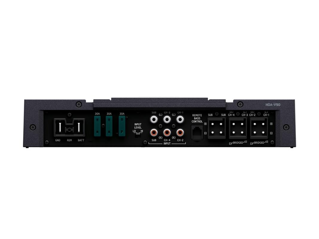 Alpine HDA-V90, Status 5-kanals slutsteg