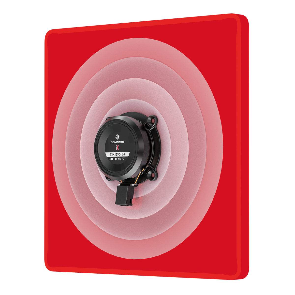 HELIX CiX E50-S4 vibrationshögtalare för ytmontering
