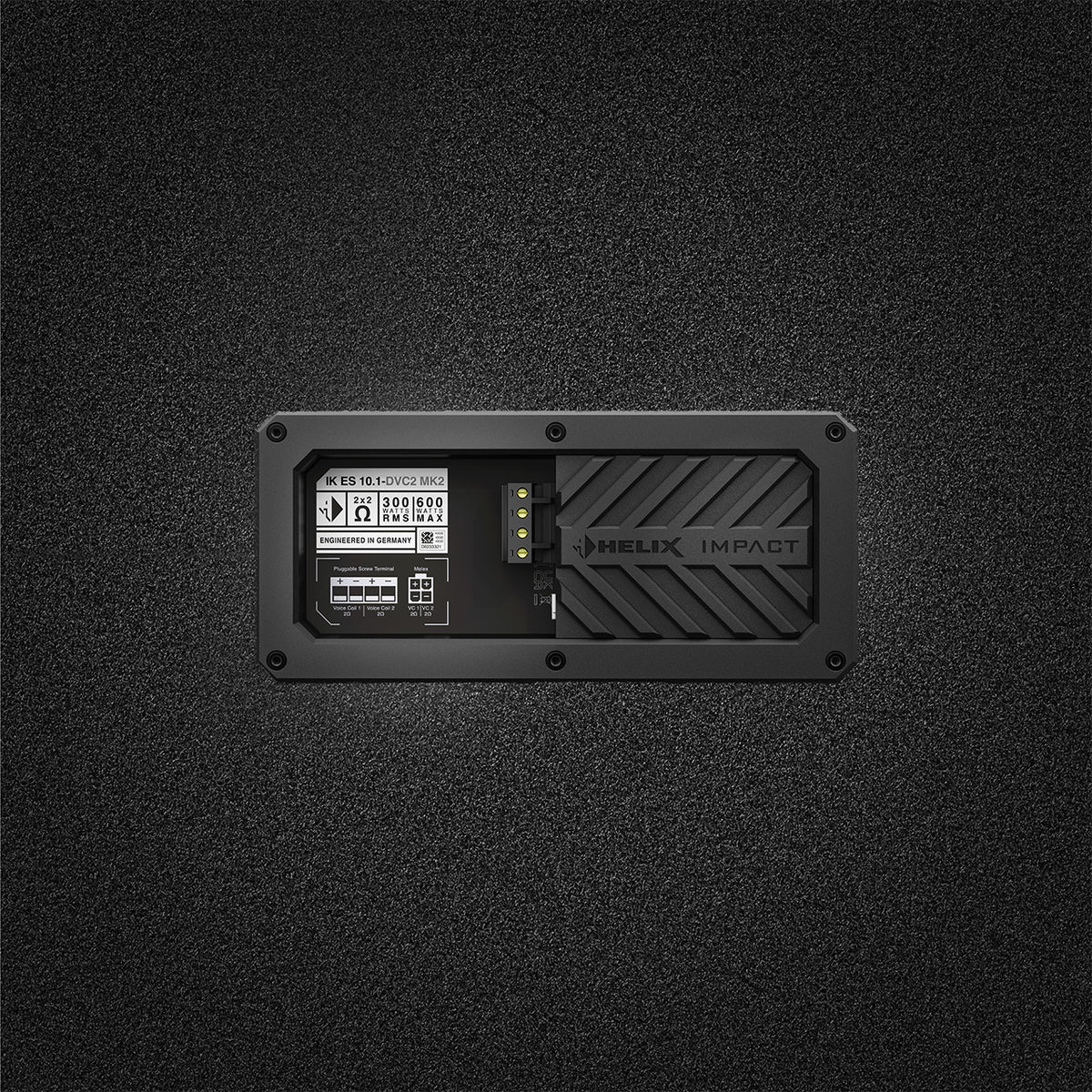 HELIX IK ES10.1-DVC2 MK2 extra låg subwooferlåda