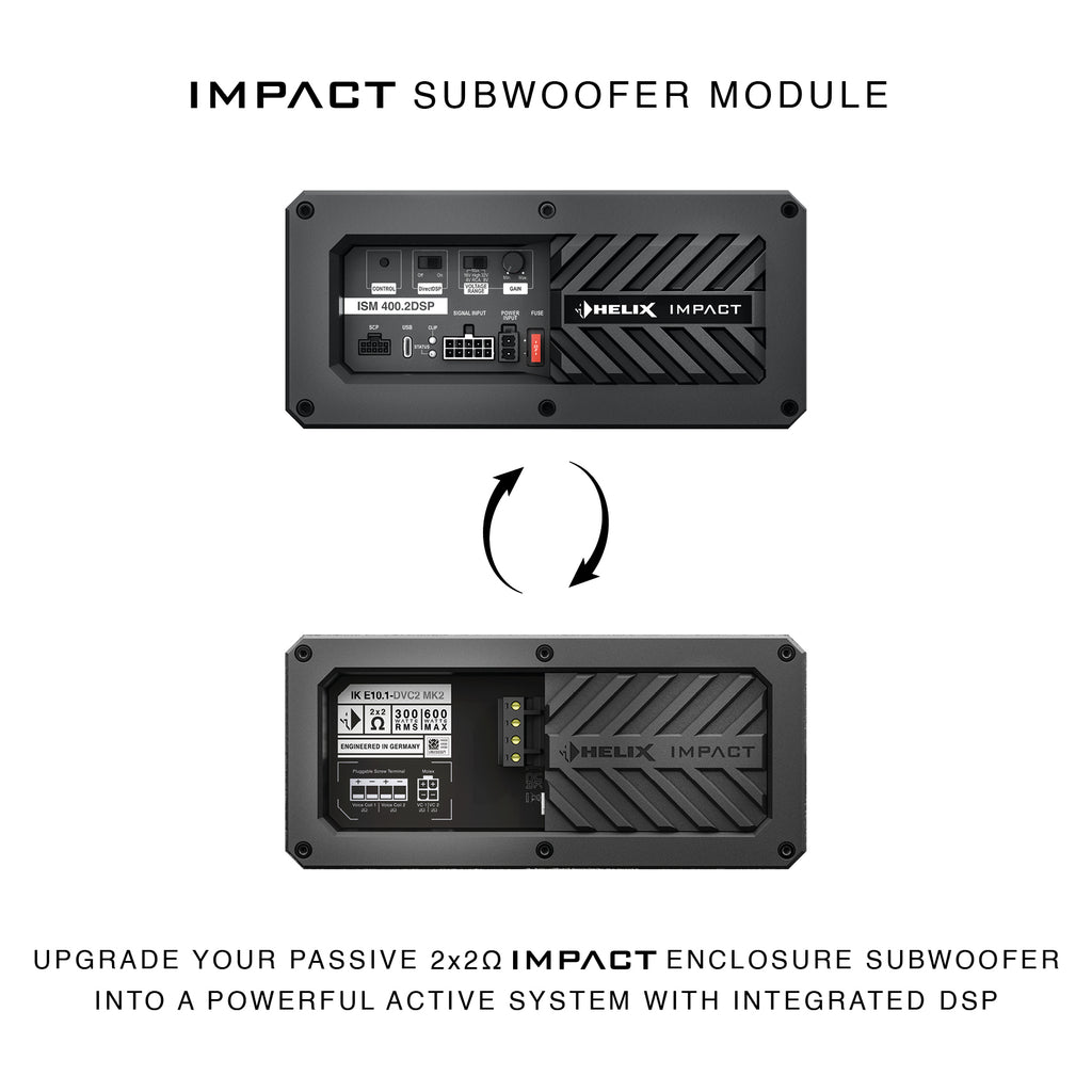 HELIX ISM 400.2DSP subwooferförstärkarmodul