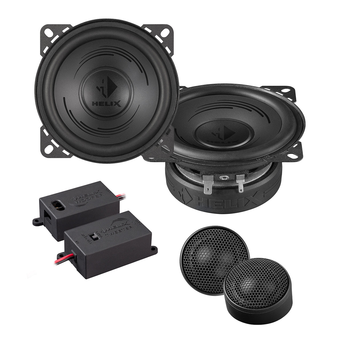 HELIX PF K100.2 – 4-tums 2-vägs komponentsystem