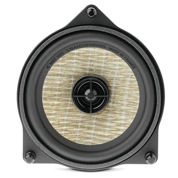Focal ICMBZ100, 100 mm koaxialhögtalare i Flax för Mercedes-Benz
