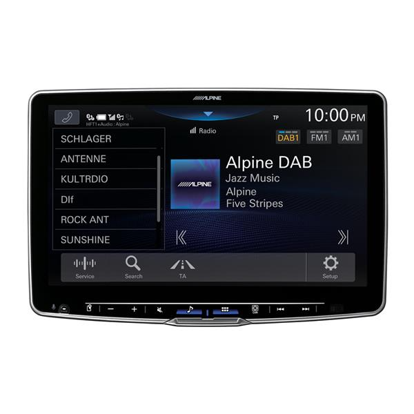 Alpine ILX-F115D, 11" digitalmediestation 1-DIN Halo11 HD med trådlöst CarPlay
