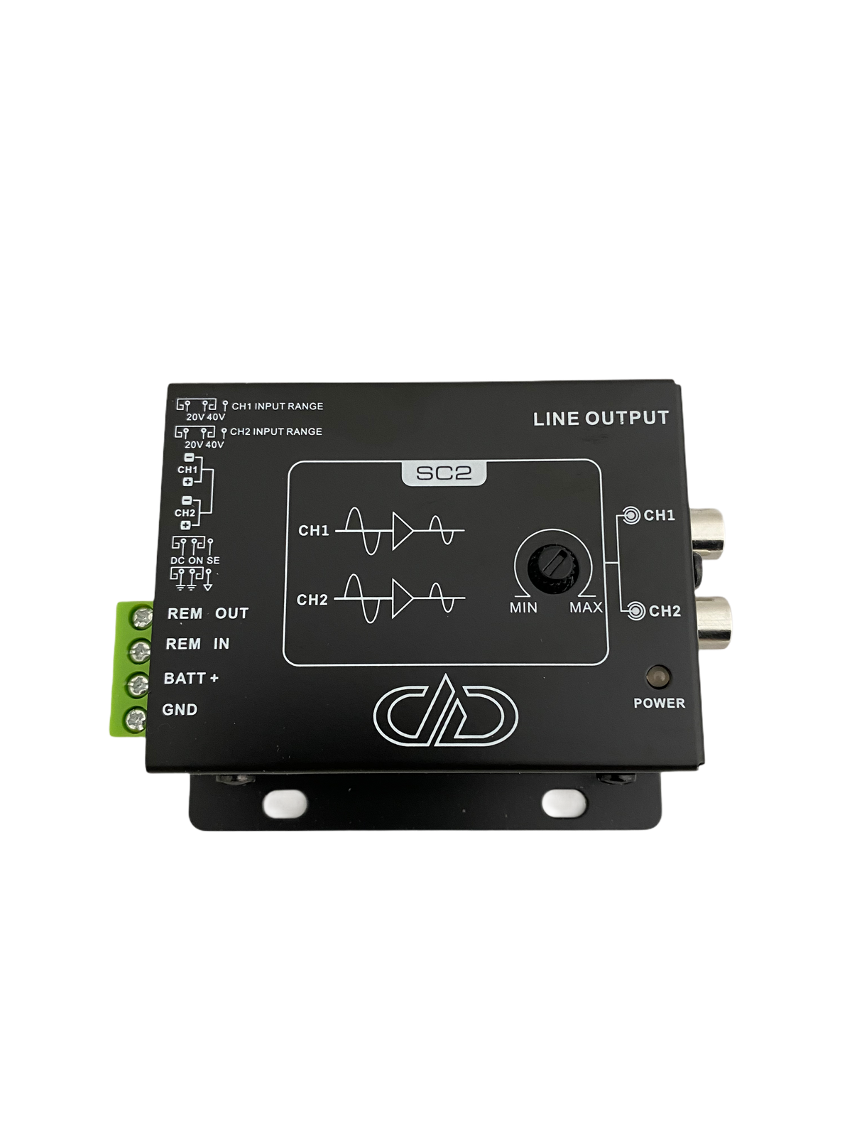DD Audio SC-2 2-kanals signalomvandlare
