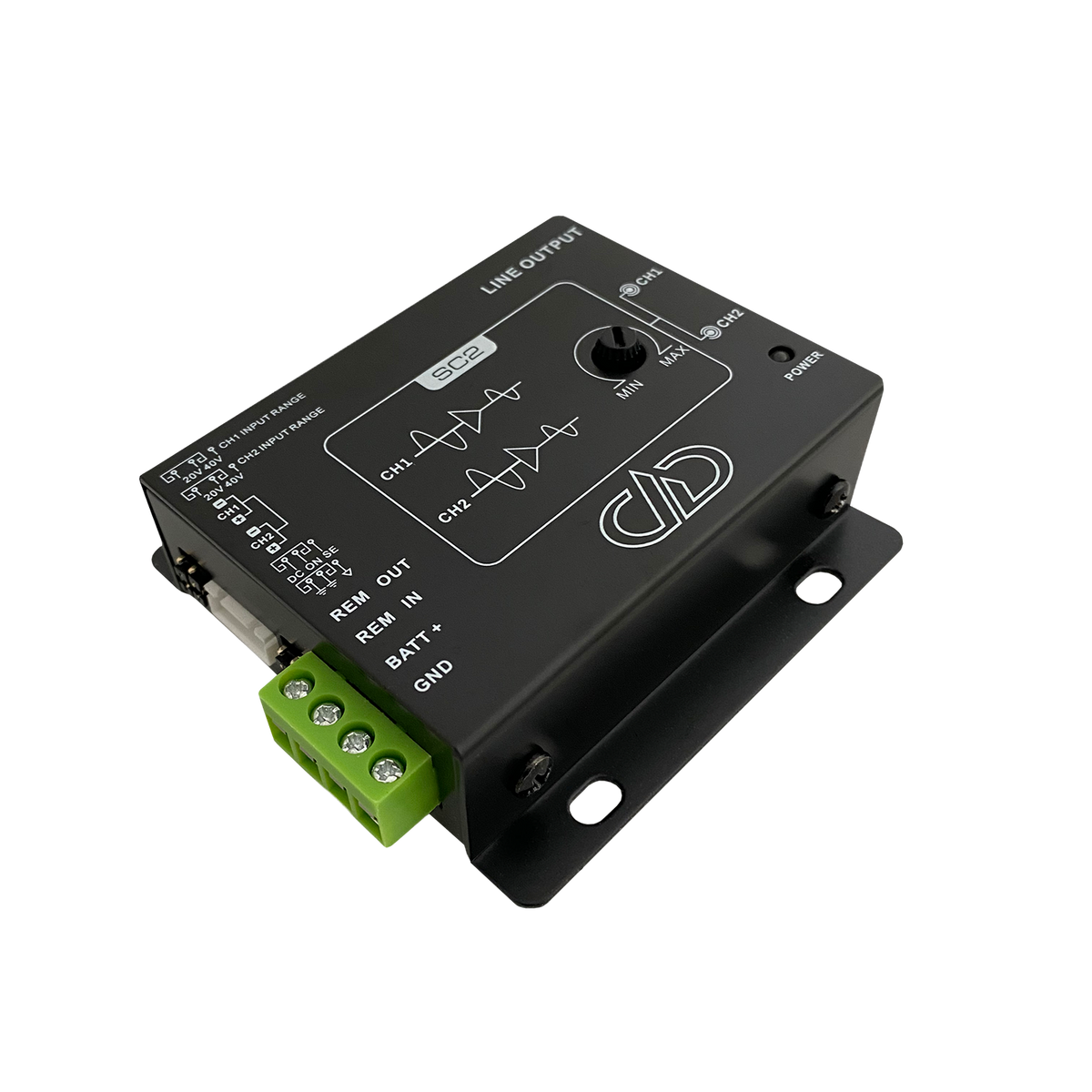 DD Audio SC-2 2-kanals signalomvandlare