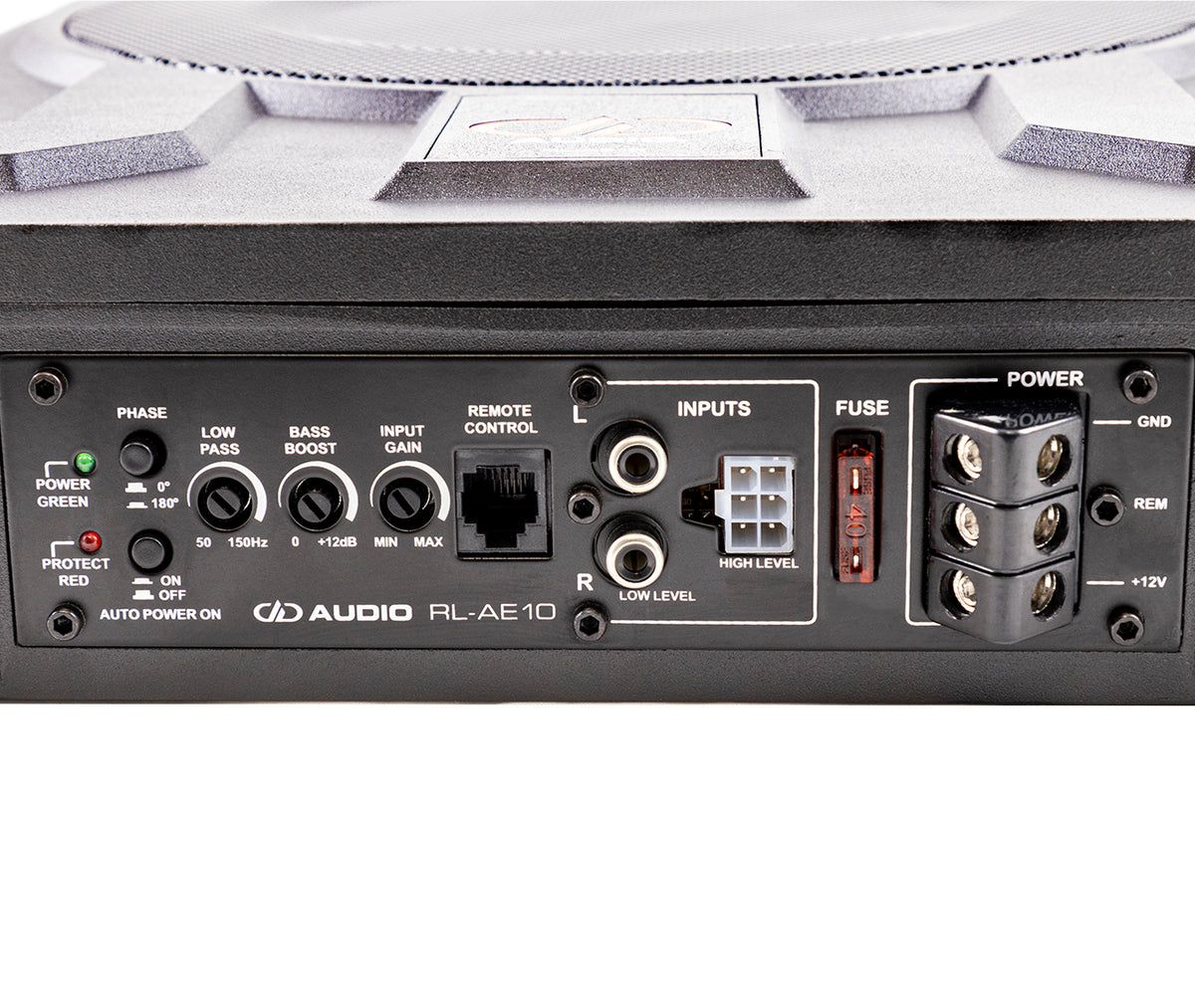 DD Audio RL-AE10 aktiv 10-tums subwoofer