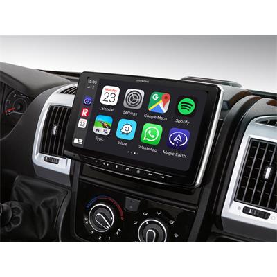 Alpine 9" Digital Media Station Navi Truckdatabas and kit for Ducato 7