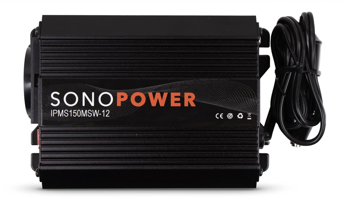 Sonopower IPS150MSW-12, inverter med modifierad sinusvåg 150 W 12 V