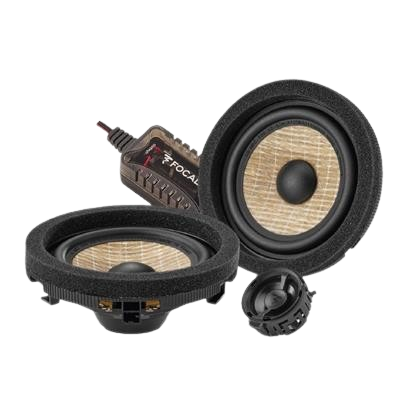 Focal ISMBZ100-V2, 100 mm komponentsystem i Flax för Mercedes-Benz