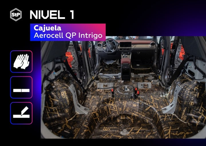 STP Aerocell QP Intrigo ljudisoleringsmatta