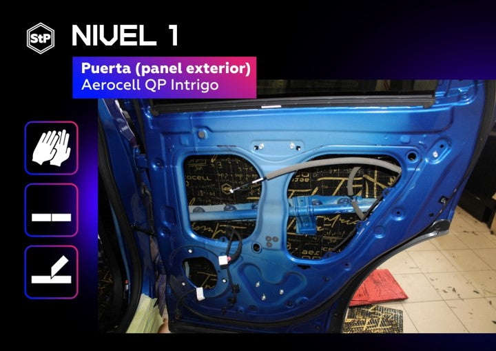 STP Aerocell QP Intrigo ljudisoleringsmatta