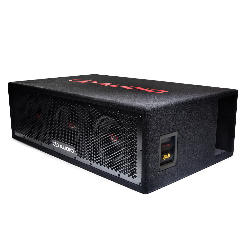 DD Audio LE-208.3a-D2 – trippel 8-tums baslåda, 1,33 ohm