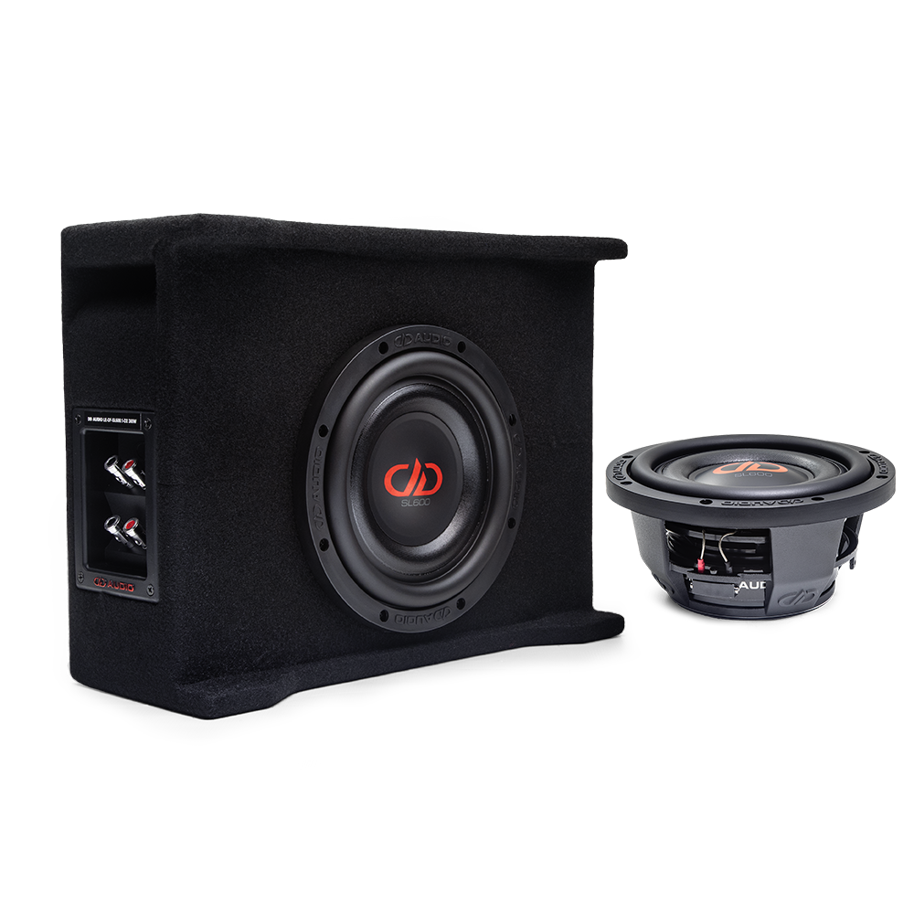 DD Audio LE-DF-SL608 – lågbyggd 8-tums baslåda