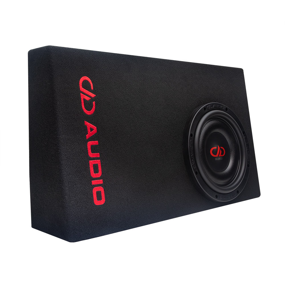 DD Audio LE-SL610T.1 slimmad subwooferlåda för pickup