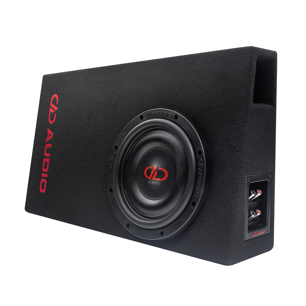 DD Audio LE-SL610T.1 slimmad subwooferlåda för pickup