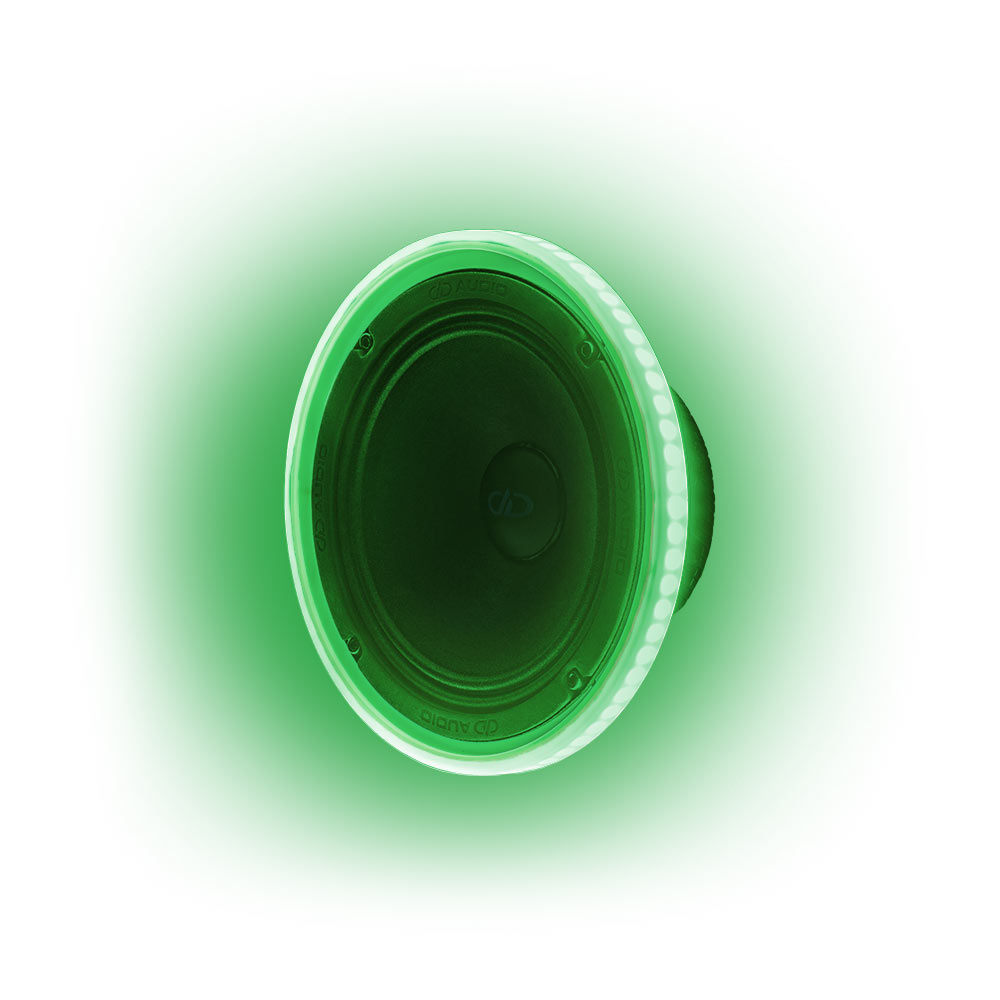 DD Audio LED RGB-ljusring 6,5″